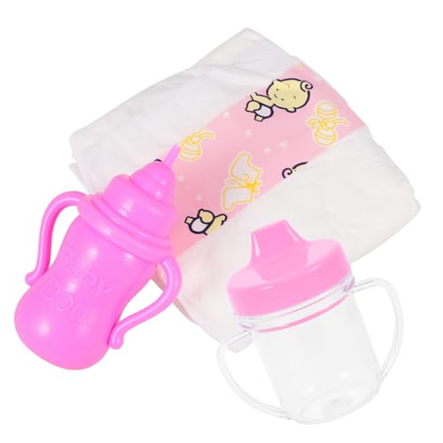 INOOMP 1 Satz Zubehör für Puppenspielzeug Puppenfutterflasche Babypuppenflaschen für Werkzeug zum Füttern von Kindern Saftflaschen für Babypuppen Kinderspielzeug Plastik INOOMP 1 Satz Zubehör für Puppenspielzeug Puppenfutterflasche Babypuppenflaschen für Werkzeug zum Füttern von Kindern Saftflaschen für Babypuppen Kinderspielzeug Plastik von INOOMP