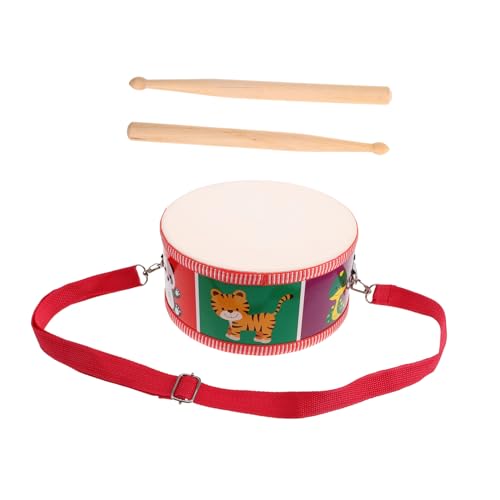INOOMP 1 Satz kleine Trommel Musikspielzeug Zungentrommel-Fingerpicks schlangen Trommel Spielzeughammer Geräuschreduzierender Trommelstock Musikalisches Holz INOOMP 1 Satz kleine Trommel Musikspielzeug Zungentrommel-Fingerpicks schlangen Trommel Spielzeughammer Geräuschreduzierender Trommelstock Musikalisches Holz von INOOMP