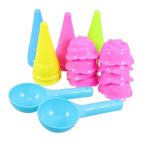 INOOMP 1 Set Eistüte Sandspielzeug Kreative Strandsandspielform Eisportionierer Für Meeresspielsandzubehör INOOMP 1 Set Eistüte Sandspielzeug Kreative Strandsandspielform Eisportionierer Für Meeresspielsandzubehör von INOOMP