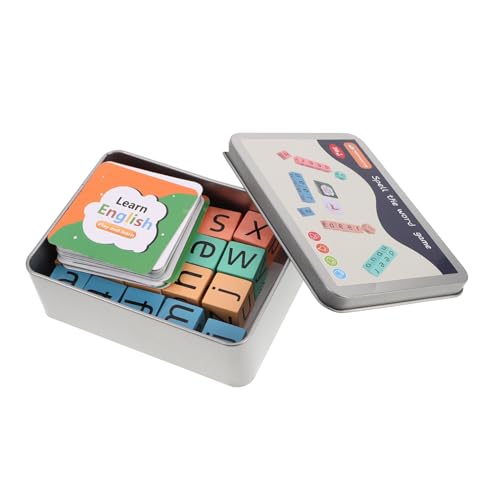INOOMP 1 Set Englische Karten Rechtschreibwörter Buchstabenspiel Für Pädagogische Lernkarten Alphabet Spiel Für Vorschul Lernspiel Alphabet Blöcke Alphabet Spiel Spiel Aus INOOMP 1 Set Englische Karten Rechtschreibwörter Buchstabenspiel Für Pädagogische Lernkarten Alphabet Spiel Für Vorschul Lernspiel Alphabet Blöcke Alphabet Spiel Spiel Aus von INOOMP