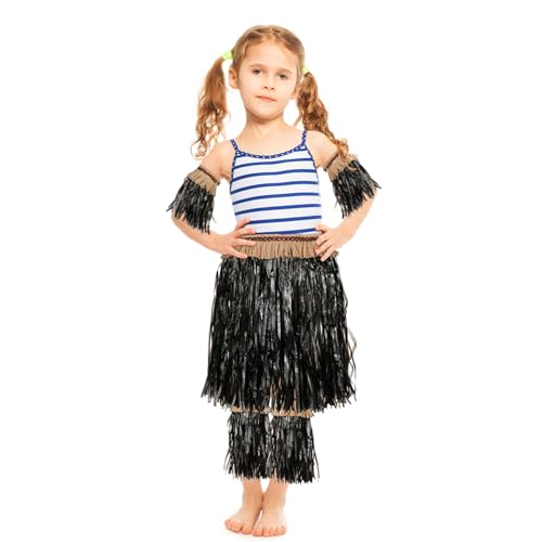 INOOMP 1 Set Hawaiian Outfit Hula Rock Frauen Armbein Bands Luau Party Grasrock Party Dekorationen INOOMP 1 Set Hawaiian Outfit Hula Rock Frauen Armbein Bands Luau Party Grasrock Party Dekorationen von INOOMP