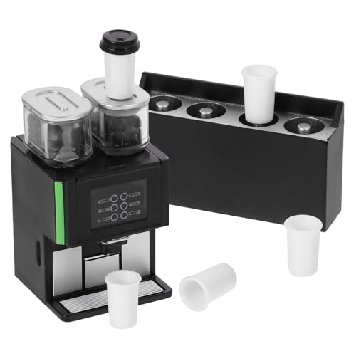 INOOMP 1 Set Kaffeemaschinen Modell Kaffeemaschine Kaffeetassen Puppenhaus Kaffeemaschine Miniatur Szenenmodell Mini Kaffeemaschine Miniatur Küche Rollenspiel Kunststoff INOOMP 1 Set Kaffeemaschinen Modell Kaffeemaschine Kaffeetassen Puppenhaus Kaffeemaschine Miniatur Szenenmodell Mini Kaffeemaschine Miniatur Küche Rollenspiel Kunststoff von INOOMP