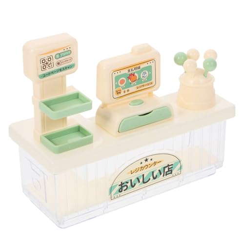 INOOMP 1 Set Kassierer Modell Registrierkasse Kind Geburtstagsgeschenk Spielhaus Requisite Wiederverwendbare Puppenhaus INOOMP 1 Set Kassierer Modell Registrierkasse Kind Geburtstagsgeschenk Spielhaus Requisite Wiederverwendbare Puppenhaus von INOOMP