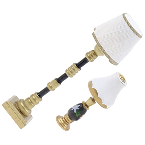 INOOMP 1 Set Mini Simulierte Stehlampe Tischlampe Puppenhausmodell Kleines Mini Minimalistisch Winzig Modern Licht Miniaturen Material Miniatur Puppenhauszubehör INOOMP 1 Set Mini Simulierte Stehlampe Tischlampe Puppenhausmodell Kleines Mini Minimalistisch Winzig Modern Licht Miniaturen Material Miniatur Puppenhauszubehör von INOOMP