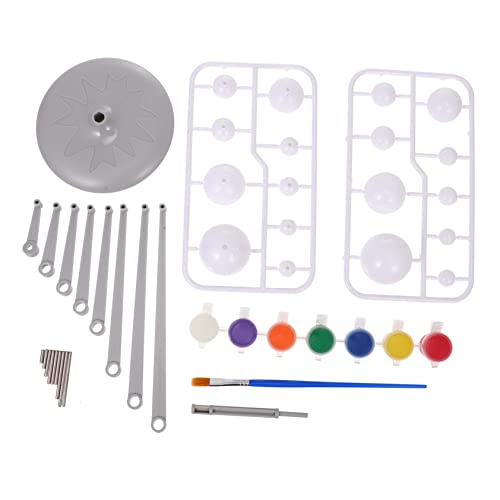 INOOMP 1 Set Planetenmodell Kindergeschenke Kinderspielzeug Weltraumspielzeug Lernspielzeug Sonnensystem Astronomie Sonnensystem Planetenmodell Kinderspielzeug Planetenspielzeug von INOOMP