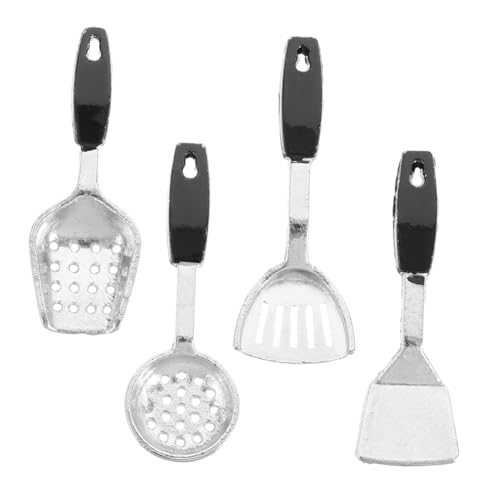 INOOMP 1 Set Puppenhaus Küchenzubehör Set Kochutensilien Zum – Mini Spatel Löffel Miniatur Sachen Für Die Puppenhaus Szene INOOMP 1 Set Puppenhaus Küchenzubehör Set Kochutensilien Zum – Mini Spatel Löffel Miniatur Sachen Für Die Puppenhaus Szene von INOOMP