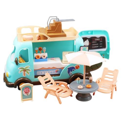 INOOMP 1satz Miniatur-eiswagen Spielzeugset Mit Strandstuhl Und Realistische Lebensmittel Für Puppenhaus Und -märchengarten Für Kreatives Rollenspiel Und Fantasievolles Spielen INOOMP 1satz Miniatur-eiswagen Spielzeugset Mit Strandstuhl Und Realistische Lebensmittel Für Puppenhaus Und -märchengarten Für Kreatives Rollenspiel Und Fantasievolles Spielen von INOOMP