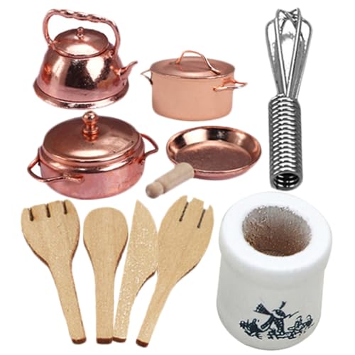 INOOMP 1 Set Puppenhaus Minimöbel Spielzeugküche Puppenhauszubehör Mini Küchenmodell Mini Teekannen Miniatur Küchenzubehör Mini Teekannen Spielkochgeschirr Mini Topfspielzeug INOOMP 1 Set Puppenhaus Minimöbel Spielzeugküche Puppenhauszubehör Mini Küchenmodell Mini Teekannen Miniatur Küchenzubehör Mini Teekannen Spielkochgeschirr Mini Topfspielzeug von INOOMP