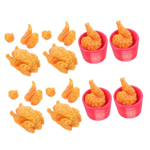 INOOMP 1 Set Realistische Gefälschte Hähnchenkeulen Und Flügel Modell Faux Food Decor Für Küche Party Requisiten Fotografie Und Feiertagsdekorationen INOOMP 1 Set Realistische Gefälschte Hähnchenkeulen Und Flügel Modell Faux Food Decor Für Küche Party Requisiten Fotografie Und Feiertagsdekorationen von INOOMP
