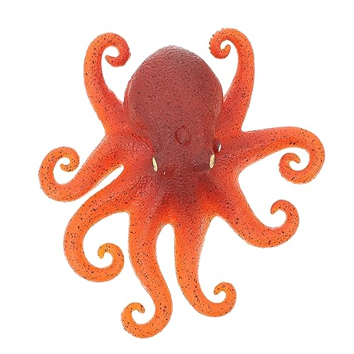 INOOMP 1 Stück Kinderspielzeug Oktopus -Pinch- Kinderzimmer Quetsch-dekompressionsspielzeug Geschmeidiges Pinch- Rot Plastik von INOOMP