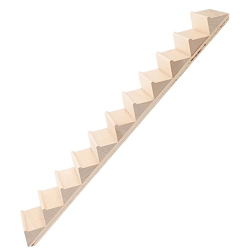 INOOMP 1 Stück Mini Möbeltreppe Mini Haustreppe Unvollendete Puppenhaustreppe Treppenleiter Puppenhaustreppenmodell DIY Unbemalte Treppen Innenmaßstab Schmal Beige Aus Holz INOOMP 1 Stück Mini Möbeltreppe Mini Haustreppe Unvollendete Puppenhaustreppe Treppenleiter Puppenhaustreppenmodell DIY Unbemalte Treppen Innenmaßstab Schmal Beige Aus Holz von INOOMP