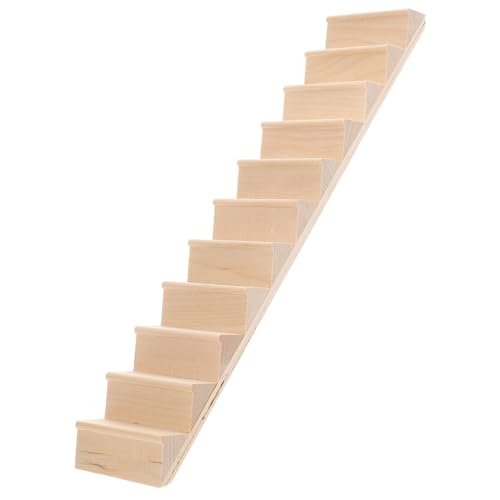 INOOMP 1 Stück Mini Möbeltreppe Miniatur-Treppen-Mittelstücke, Holzhandwerksbedarf drinnen Geländer Treppenset für Puppenhaus Treppen für Puppenhaus Modelltreppe Hölzern Beige INOOMP 1 Stück Mini Möbeltreppe Miniatur-Treppen-Mittelstücke, Holzhandwerksbedarf drinnen Geländer Treppenset für Puppenhaus Treppen für Puppenhaus Modelltreppe Hölzern Beige von INOOMP