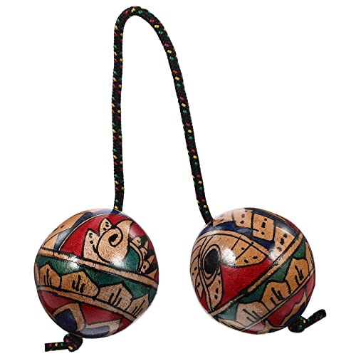 INOOMP 1 Stück Sandball -Schlagzeugergeschenk Rhythmus-Sandball Handgemalter Rhythmusball Sandball Musikalische Partygeschenke für Kashaka-Instrument Eisensand INOOMP 1 Stück Sandball -Schlagzeugergeschenk Rhythmus-Sandball Handgemalter Rhythmusball Sandball Musikalische Partygeschenke für Kashaka-Instrument Eisensand von INOOMP