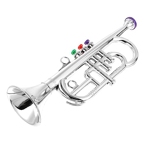 INOOMP 1 Stück Simulierte Saxophonspielzeuge Kinderinstrumente Für Spielzeuginstrument Musikspielzeug Für Babys -Saxophon- Kinderspielzeugsaxophon Überzug Silber INOOMP 1 Stück Simulierte Saxophonspielzeuge Kinderinstrumente Für Spielzeuginstrument Musikspielzeug Für Babys -Saxophon- Kinderspielzeugsaxophon Überzug Silber von INOOMP