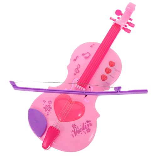 INOOMP 1 Stück Violine Musikspielzeug Musikinstrument Musikaufklärung Musikpädagogisches Kinderspielzeug Plastik Rosig Zufällige Farbe INOOMP 1 Stück Violine Musikspielzeug Musikinstrument Musikaufklärung Musikpädagogisches Kinderspielzeug Plastik Rosig Zufällige Farbe von INOOMP