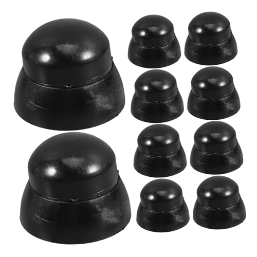 INOOMP 10 Stück Abdeckung der Schleife Schraubbolzenkappe Kappe für Mutter Zubehör für Spielgeräte Mutterschutzkappen Teile für Spielgeräte Mutter Kappe Plastik Black INOOMP 10 Stück Abdeckung der Schleife Schraubbolzenkappe Kappe für Mutter Zubehör für Spielgeräte Mutterschutzkappen Teile für Spielgeräte Mutter Kappe Plastik Black von INOOMP