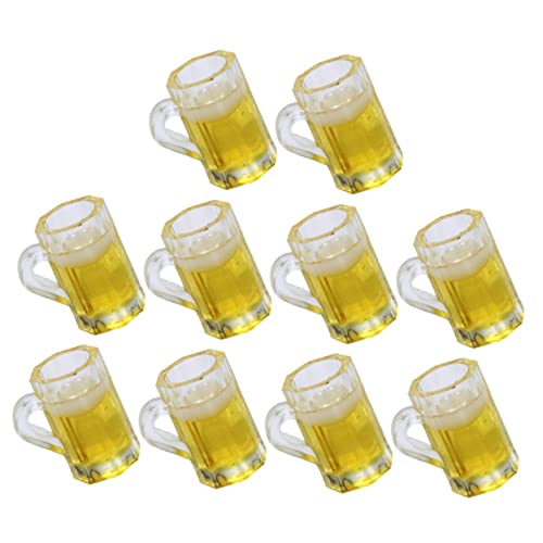 INOOMP 10stücke Mini Bier Tassen Figuren Realistische Miniatur Bierkrüge Für Puppenhäuser Foto-Requisiten Und Dekorative Miniaturszenen INOOMP 10stücke Mini Bier Tassen Figuren Realistische Miniatur Bierkrüge Für Puppenhäuser Foto-Requisiten Und Dekorative Miniaturszenen von INOOMP
