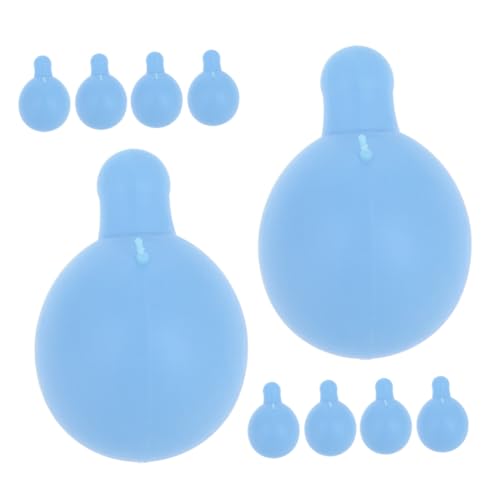 INOOMP 10 Stück Blasenblasende Puppe Einfügen drücken Plüsch Bastelbedarf für Ersatz Teil Handwerk Puppenbälle häkeln sensorisches Rasseleinsatz TPR Himmelblau INOOMP 10 Stück Blasenblasende Puppe Einfügen drücken Plüsch Bastelbedarf für Ersatz Teil Handwerk Puppenbälle häkeln sensorisches Rasseleinsatz TPR Himmelblau von INOOMP