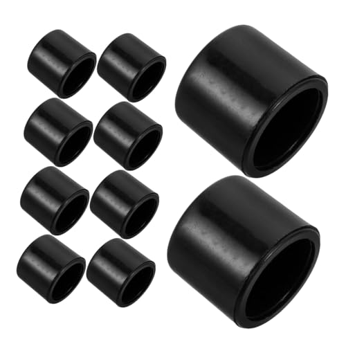 INOOMP 10 Stück Fußballmaschinenkappe Weiß Fußball Fußball Mini-Fußball Fußballspieltisch Kickertisch Stange Teile von Fußballmaschinen Sicherheitsendkappen Plastik Black INOOMP 10 Stück Fußballmaschinenkappe Weiß Fußball Fußball Mini-Fußball Fußballspieltisch Kickertisch Stange Teile von Fußballmaschinen Sicherheitsendkappen Plastik Black von INOOMP