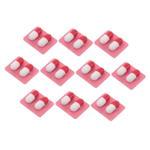 INOOMP 10 Stück Kapselspielzeug Halloween-Streich-Requisiten Arztkit für Kleinkinder gefälschte Pillen für Kleinkinder Kapsel Arztkoffer Holz INOOMP 10 Stück Kapselspielzeug Halloween-Streich-Requisiten Arztkit für Kleinkinder gefälschte Pillen für Kleinkinder Kapsel Arztkoffer Holz von INOOMP