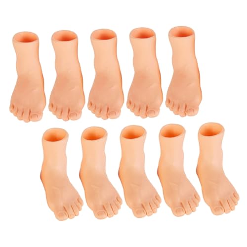 INOOMP 10 Stück Lustige Katzen Mini Fingerpuppen Für Den Linken Fuß Und Den Rechten Zeh Hand Requisiten Zubehör Mini Puppenzubehör Puppenfüße Für Finger Handpuppen Bastelset INOOMP 10 Stück Lustige Katzen Mini Fingerpuppen Für Den Linken Fuß Und Den Rechten Zeh Hand Requisiten Zubehör Mini Puppenzubehör Puppenfüße Für Finger Handpuppen Bastelset von INOOMP