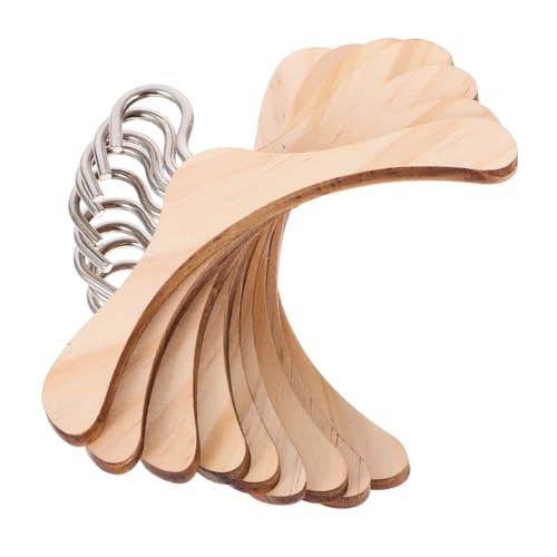 INOOMP 10 Stück Mini -holzkleidung Rack Kleiderbügel Für Minipuppen Babypuppenbügel Kleiderbügel Für Puppen Kleiderbügelpuppe Puppenkleidung Puppenkleiderbügel Puppenschrank Brown Bambus INOOMP 10 Stück Mini -holzkleidung Rack Kleiderbügel Für Minipuppen Babypuppenbügel Kleiderbügel Für Puppen Kleiderbügelpuppe Puppenkleidung Puppenkleiderbügel Puppenschrank Brown Bambus von INOOMP