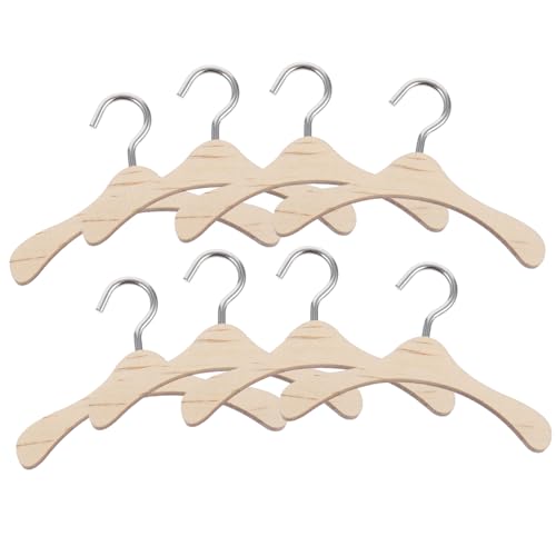 INOOMP 10 Stück Mini -holzkleidung Rack Puppengarderobe Unser Puppenkleidung Kleiderständer Für Puppen Kleidung Für Puppen Aufhänger Babypuppenbügel Klein Puppenkleiderbügel Brown Hölzern INOOMP 10 Stück Mini -holzkleidung Rack Puppengarderobe Unser Puppenkleidung Kleiderständer Für Puppen Kleidung Für Puppen Aufhänger Babypuppenbügel Klein Puppenkleiderbügel Brown Hölzern von INOOMP