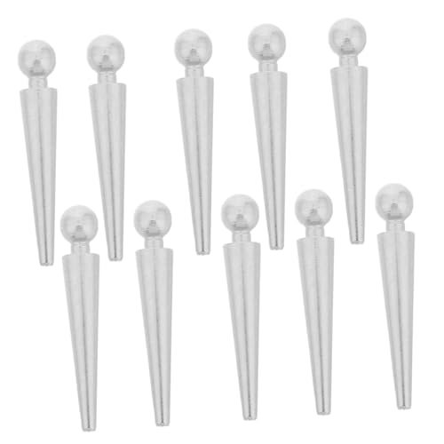 INOOMP 10 Stück Punktestifte für das Spiel Krippenzubehör Heringe multifunktionale Partiturklammern Punktestifte für Spielkarten Krippenklammern aus Metall Krippennadel Eisen Silber INOOMP 10 Stück Punktestifte für das Spiel Krippenzubehör Heringe multifunktionale Partiturklammern Punktestifte für Spielkarten Krippenklammern aus Metall Krippennadel Eisen Silber von INOOMP