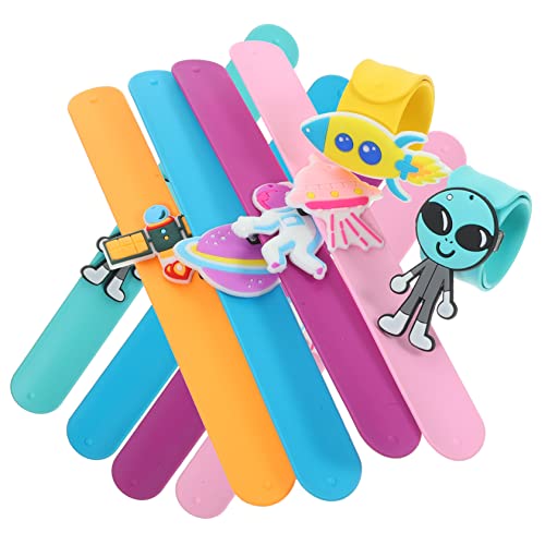 INOOMP 10 Stück Silikonring für Kleinkinder lustige Kinderspielzeuge Schlagarmbänder für Jungen Sortiment an Schlagarmbändern Party Gefälligkeiten Kieselgel INOOMP 10 Stück Silikonring für Kleinkinder lustige Kinderspielzeuge Schlagarmbänder für Jungen Sortiment an Schlagarmbändern Party Gefälligkeiten Kieselgel von INOOMP
