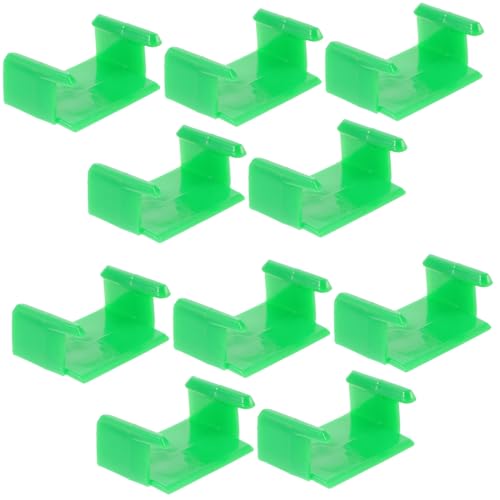 INOOMP 10 Stück Spielzeugtrennstrecke Fixer Zugverbinder-Adapter Schienen Bahngleis Blau Gleisanschluss Die Bahnstrecke Eisenbahnzugschnalle Schnallenmodell Grün Plastik INOOMP 10 Stück Spielzeugtrennstrecke Fixer Zugverbinder-Adapter Schienen Bahngleis Blau Gleisanschluss Die Bahnstrecke Eisenbahnzugschnalle Schnallenmodell Grün Plastik von INOOMP