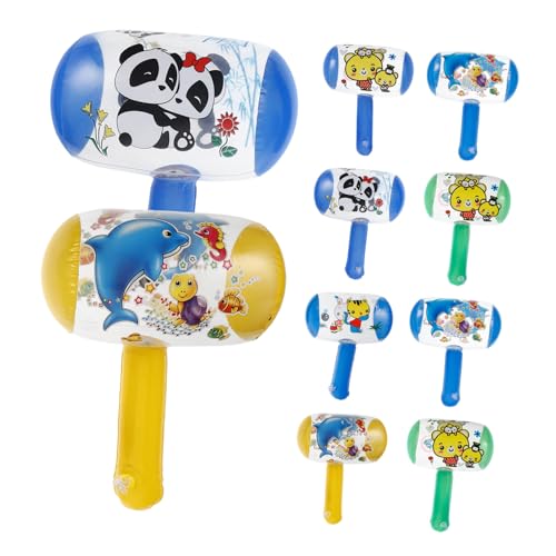 INOOMP 10 Stück Teiliges Aufblasbarer Kinderspielzeug hammer mit Eingebauter Klingel Bunte Kinderfreundliche Hämmer Leichtes Lustiges Quietschspielzeug für Party und Zufällige Farbe INOOMP 10 Stück Teiliges Aufblasbarer Kinderspielzeug hammer mit Eingebauter Klingel Bunte Kinderfreundliche Hämmer Leichtes Lustiges Quietschspielzeug für Party und Zufällige Farbe von INOOMP