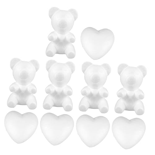 INOOMP 10 Stück Teiliges DIY Bär und Herz Form für Kreative Bastelideen Werkzeug für Valentinstagsgeschenke und Partys Vielseitig Einsetzbar Einfach zu Handhaben INOOMP 10 Stück Teiliges DIY Bär und Herz Form für Kreative Bastelideen Werkzeug für Valentinstagsgeschenke und Partys Vielseitig Einsetzbar Einfach zu Handhaben von INOOMP