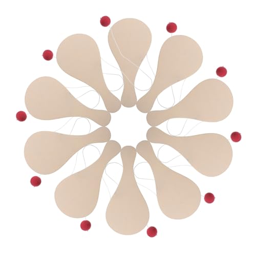 INOOMP 10 Stück Teiliges Holz Paddelball zum Bemalen DIY Bastelset für Kreative Malaktivitäten für Junge Mädchen Aktivitäten Leere Holz Paddel für Malspaß INOOMP 10 Stück Teiliges Holz Paddelball zum Bemalen DIY Bastelset für Kreative Malaktivitäten für Junge Mädchen Aktivitäten Leere Holz Paddel für Malspaß von INOOMP