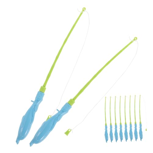 INOOMP 10 Stück Teiliges Kinderspielzeug Angeln Stangen Leichte und Kinderfreundliche Angelruten für Spaß im Schwimmbad Badewanne oder Spielplatz für Kindergarten und Freizeitaktivitäten INOOMP 10 Stück Teiliges Kinderspielzeug Angeln Stangen Leichte und Kinderfreundliche Angelruten für Spaß im Schwimmbad Badewanne oder Spielplatz für Kindergarten und Freizeitaktivitäten von INOOMP