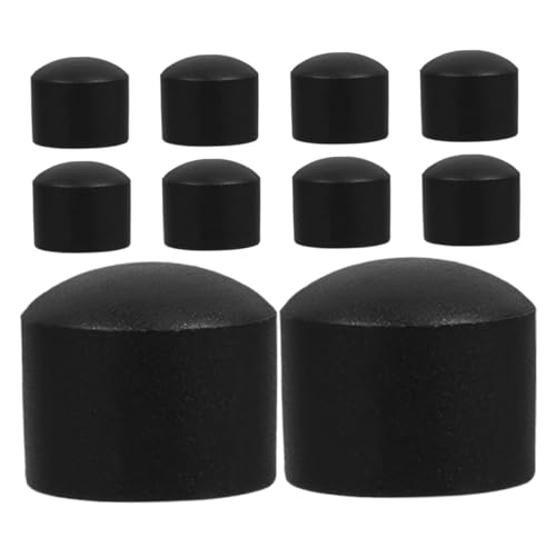 INOOMP 10 Stück Tischfußball-Maschinenkappe Zubehör für Kicker Zubehör Plastik Schwarz INOOMP 10 Stück Tischfußball-Maschinenkappe Zubehör für Kicker Zubehör Plastik Schwarz von INOOMP