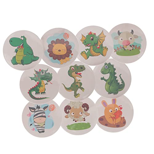 INOOMP 10 Stück Toilettentraining Aufkleber wasserdichte Farbwechselnde Sticker mit Cartoon Tieren für Effektives Töpfchentraining für Kleinkinder und Jungen INOOMP 10 Stück Toilettentraining Aufkleber wasserdichte Farbwechselnde Sticker mit Cartoon Tieren für Effektives Töpfchentraining für Kleinkinder und Jungen von INOOMP