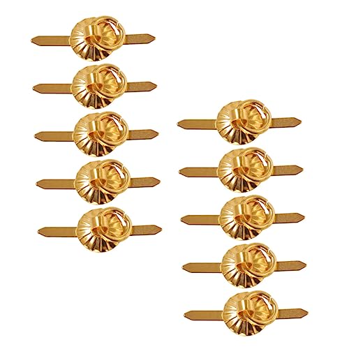 INOOMP 10 Stück Zubehör für Puppenhäuser Puppenhaus Knöpfe Mini- Dollhouse -Knopf Miniatur kleine Griffspielzeuge Mini-Schubladengriffverzierung Simulationsgriff Legierung Golden INOOMP 10 Stück Zubehör für Puppenhäuser Puppenhaus Knöpfe Mini- Dollhouse -Knopf Miniatur kleine Griffspielzeuge Mini-Schubladengriffverzierung Simulationsgriff Legierung Golden von INOOMP