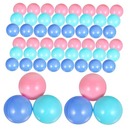 INOOMP 100 Stück Kinderball Kunststoffbälle Für Bällebad Meeresball- -Ball-Pool Kinderbälle Bällebadbälle Aus Kunststoff Kehrteproofballpit Zurück Bälle Für Sport von INOOMP