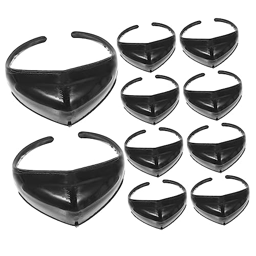 INOOMP 100 Stück Mini -Puppenmaske Mädchen Miniatur für so tun als ob Spiel Puppe zubehör kleine Masken zur Dekoration winzige Maske Puppenzubehör Plastik Black INOOMP 100 Stück Mini -Puppenmaske Mädchen Miniatur für so tun als ob Spiel Puppe zubehör kleine Masken zur Dekoration winzige Maske Puppenzubehör Plastik Black von INOOMP