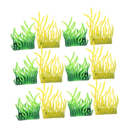 INOOMP 100 Stück Wassergrasmodell Kunstrasenbüschel Künstliche Aquarienpflanzen Zuglandschaft Gras Modellgras Grasbüschel Diorama-Gras Aquariumgras Grasdekor Green Plastik INOOMP 100 Stück Wassergrasmodell Kunstrasenbüschel Künstliche Aquarienpflanzen Zuglandschaft Gras Modellgras Grasbüschel Diorama-Gras Aquariumgras Grasdekor Green Plastik von INOOMP