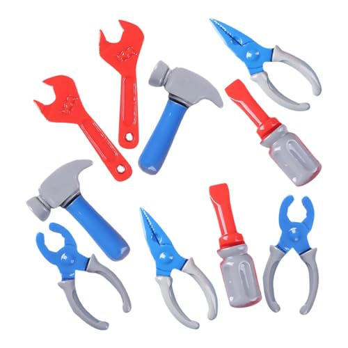 INOOMP 10Er Set Simulationstool für Werkzeug Kind Hammer puppenhaus Miniatur Puppenhaus-Miniaturen Mini-Sachen Mini-Tool-Ornamente Puppenhaus Möbel Plastik INOOMP 10Er Set Simulationstool für Werkzeug Kind Hammer puppenhaus Miniatur Puppenhaus-Miniaturen Mini-Sachen Mini-Tool-Ornamente Puppenhaus Möbel Plastik von INOOMP