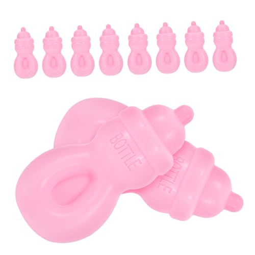 INOOMP 12 Stück Babyflaschenspielzeug Babypuppenflaschen Miniatur-Puppenflaschen Zubehör für Babypuppen Simulation Flaschenspielzeug Mini-Milchflaschen Plastik Rosa INOOMP 12 Stück Babyflaschenspielzeug Babypuppenflaschen Miniatur-Puppenflaschen Zubehör für Babypuppen Simulation Flaschenspielzeug Mini-Milchflaschen Plastik Rosa von INOOMP
