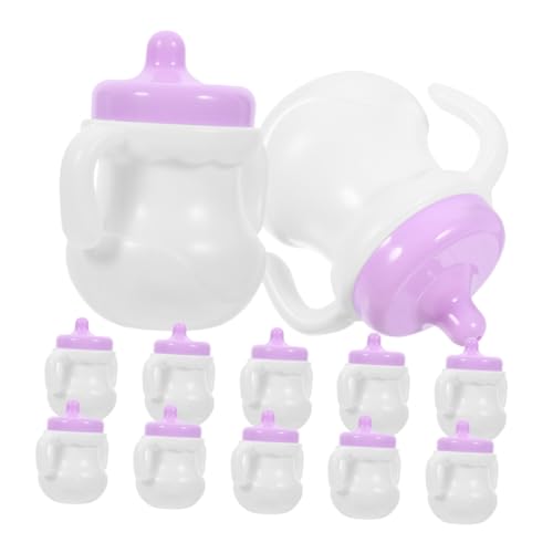 INOOMP 12 Stück Babyflaschenspielzeug Saftflaschen für Babypuppen Babypuppenflaschen Puppenhaus geben vor, Modell zu Sein Plastik INOOMP 12 Stück Babyflaschenspielzeug Saftflaschen für Babypuppen Babypuppenflaschen Puppenhaus geben vor, Modell zu Sein Plastik von INOOMP