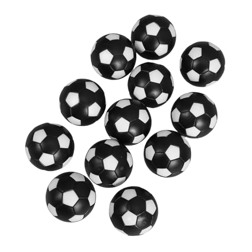 INOOMP 12 Stück Ersatzball für Tischfußball Foosballball Foosball -Ersatzkugeln Ersatz für Tischfußballspiele Ersatzbälle für Tischfußball Mini-Tischfußballbälle die Hüften Schwarz INOOMP 12 Stück Ersatzball für Tischfußball Foosballball Foosball -Ersatzkugeln Ersatz für Tischfußballspiele Ersatzbälle für Tischfußball Mini-Tischfußballbälle die Hüften Schwarz von INOOMP