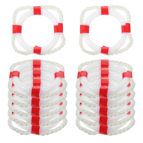 INOOMP 12stücke Mini Mediterrane Dekoration Für Puppenhäuser Und Strand Accessoires Kleine Schwimmringe Für Kreative Projekte Und Stimmungsvolle Raumgestaltung INOOMP 12stücke Mini Mediterrane Dekoration Für Puppenhäuser Und Strand Accessoires Kleine Schwimmringe Für Kreative Projekte Und Stimmungsvolle Raumgestaltung von INOOMP
