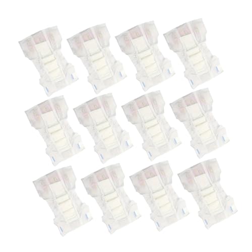 INOOMP 12 Stück Puppen-Anziehwindel Puppenwindeln Puppenkleidung Wiederverwendbare Puppenwindeln Mini-Puppenhauszubehör Puppe Unterhose Puppenunterhose PVC Rosa INOOMP 12 Stück Puppen-Anziehwindel Puppenwindeln Puppenkleidung Wiederverwendbare Puppenwindeln Mini-Puppenhauszubehör Puppe Unterhose Puppenunterhose PVC Rosa von INOOMP