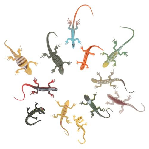 INOOMP 12 Stück Realistische Eidechsen Figuren für Partys und Dekoration Halloween Scherzartikel und Party Mitbringsel INOOMP 12 Stück Realistische Eidechsen Figuren für Partys und Dekoration Halloween Scherzartikel und Party Mitbringsel von INOOMP