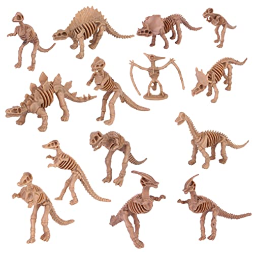 INOOMP 12 Stück Teiliges Dinosaurier Skelett Realistische Dinosaurier Figuren für Bildung und Dekoration für Kindergeburtstagsfeiern und Sammlungen und Sicher INOOMP 12 Stück Teiliges Dinosaurier Skelett Realistische Dinosaurier Figuren für Bildung und Dekoration für Kindergeburtstagsfeiern und Sammlungen und Sicher von INOOMP