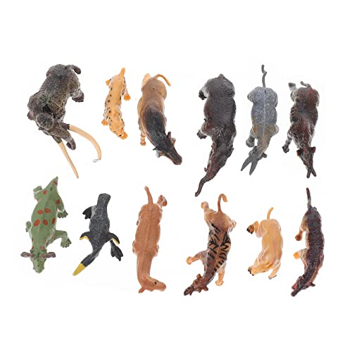INOOMP 12 Stück Tiermodell-Set Simulation Tiermodell Tierische Spielsachen Simulationstiermodell-Ornamente Lebendiges Tierhandwerk Simulationstiere Plastik INOOMP 12 Stück Tiermodell-Set Simulation Tiermodell Tierische Spielsachen Simulationstiermodell-Ornamente Lebendiges Tierhandwerk Simulationstiere Plastik von INOOMP