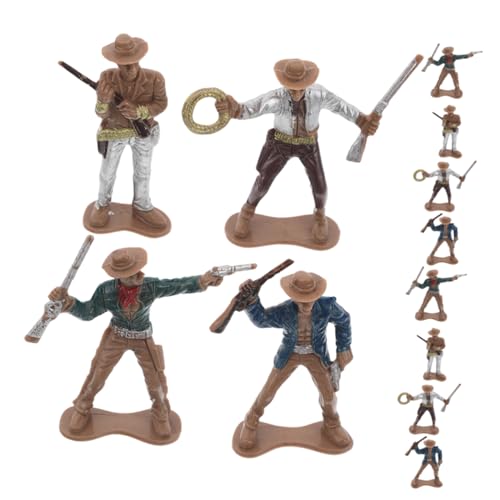 INOOMP 12stücke Teiliges Western Figuren Wild West Deko Spielset Für Lernspielzeug Geschichtsinteresse Für Zuhause Und Schule INOOMP 12stücke Teiliges Western Figuren Wild West Deko Spielset Für Lernspielzeug Geschichtsinteresse Für Zuhause Und Schule von INOOMP